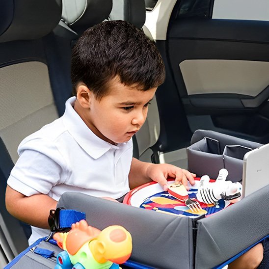 Organisateur voiture enfant | Plateau fermé - Fallaitipenser auto accessoires